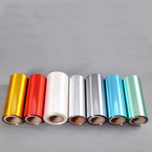 Metallized Wire Drawing PET Film Gold Metallized Wire Drawing PET Film Factory