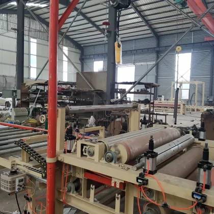 Full Automatic Gypsum Ceiling Board Lamination Machine for Boral Gypsum Board