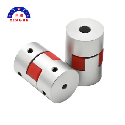 Flexible Coupling Jaw Type Set Screw Aluminum Zero Backlash Spider Jaw Coupling