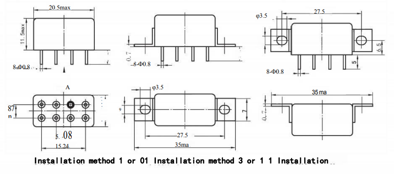 Releu de metal militar JZC-4M inspecție și testare de calitate