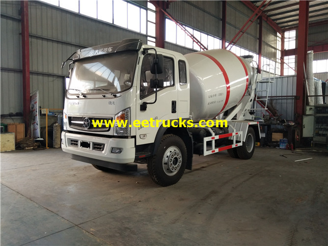 Dayun 3000L Small Cement Mixer Trucks