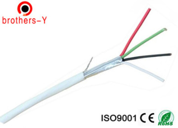 CE ROHS CAT3 ethernet 4 core telephone cable