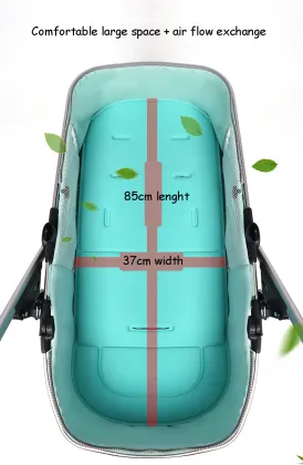 Lightweight Multifunction Baby Stroller