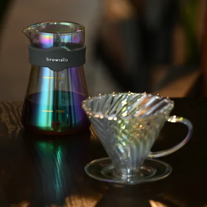 Brewista 400ml Heat-Resistant Dripper Pour Over Coffee Maker Server Glass