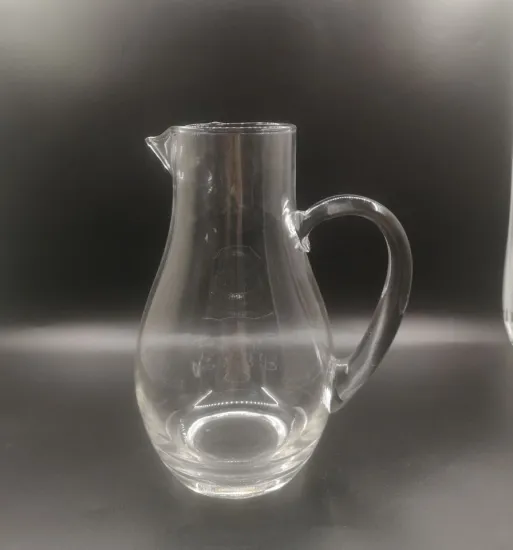 Gifts Clear European Glass Pitcher with Handle