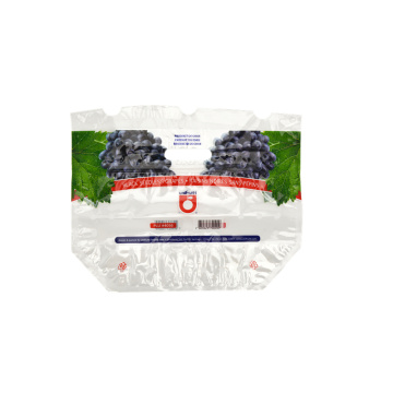 Bolsa de plástico com embalagem de frutas personalizada com alça com alça