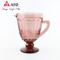 1.2L glass cold drinking water juice glass pitcher