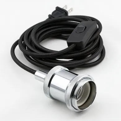 Wholesale Multi-Color Screw Base Copper Brass Metal LED Lamp Sockets