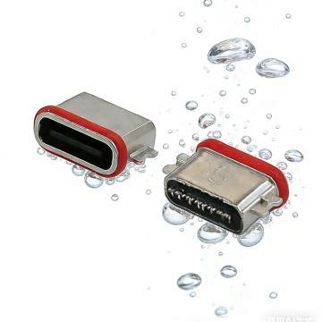 Waterproof USB Type-C Connector 16PIN IPX6