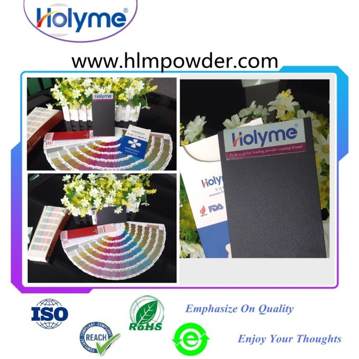 การเคลือบผงริ้วรอยอุณหภูมิสูง