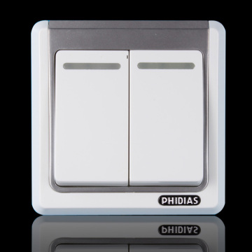 CK86 2 Gang dinding Switch