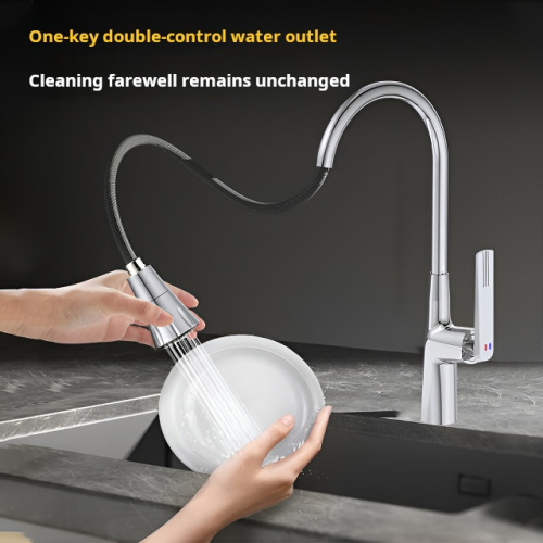 New Design Hot Cold Kitchen Pull Down Faucet