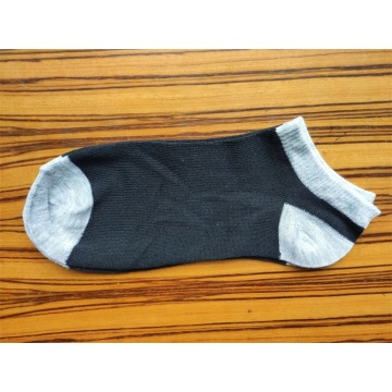 Lady's black and white socks