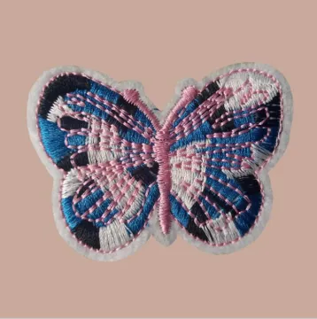 China Patches Iron on Embroidery Patch for Saree