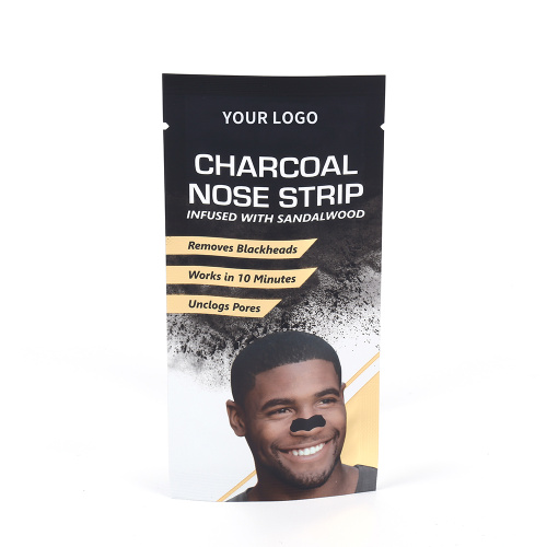 Carbon nose strips to remove blackheads for man