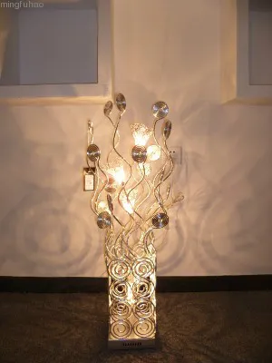 Fantastic novelty night light square vase table lamp