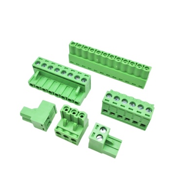 Connettori di testa senza saldatura 2edgrkc5.08mm Plug e tiracterra blocchi di blocco