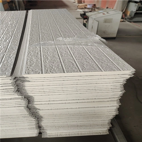 China Los paneles sándwich decorativos de la PU de la pared exterior del aislamiento  térmico del metal incombustible Fabricantes