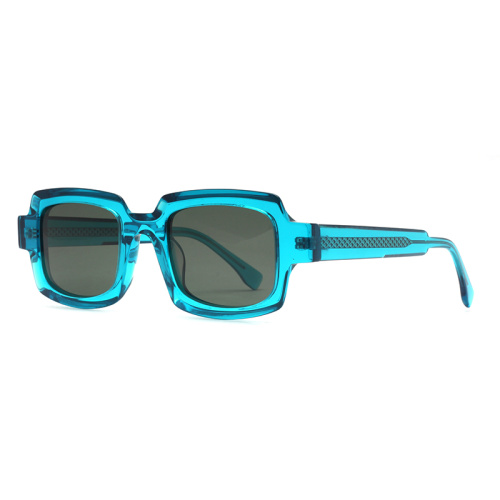 Vintage Design Women Trendy Rectangle Square Sunglasses