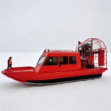 Air-Propelled Rescue Hovercraft Aluminum Alloy