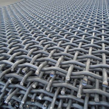 Mining Vibrating Screen Mesh Crimped Wire Mesh