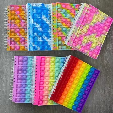 Notebook pop-it di vendita calda: l'ultimo strumento di fust e stress sollievo per gli studenti