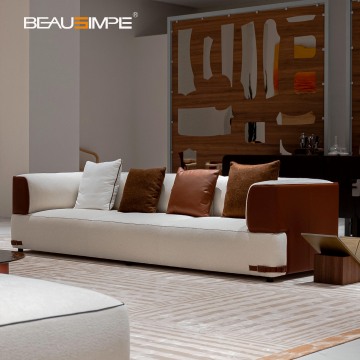 Luxury Modular Sofa in Thick Top Grain Leather