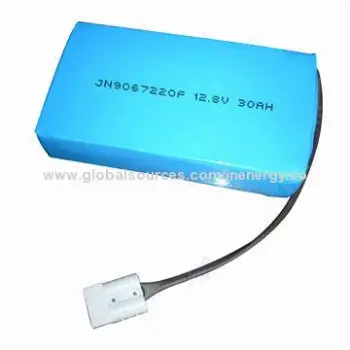 12.8V LiFePO4 Battery with 30Ah Nominal Current, Ideal for UPS/Medical Equipment/E-bile/Cars