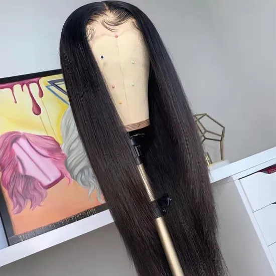 Hot Sale Transparent Lace Front Wig With Baby Hair,40 Inch Long Human Hair Wig,Cuticle Aligned Double Drawn30 Inch Hair Wig