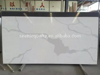 Artificial Stone Slab Marble White Calacatta Quartz Stone Price