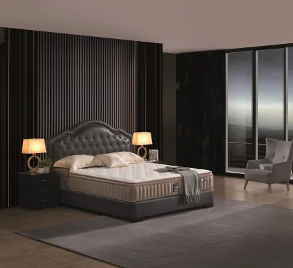 Full Spring Latex Compress Foam Sponge Mattress