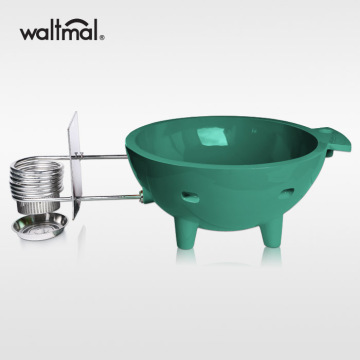 Waltmal Outdoor Hot Tub in Atrovirens