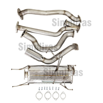 Edelstahl-Auspuffanlage ab Kat für Lexus GX550