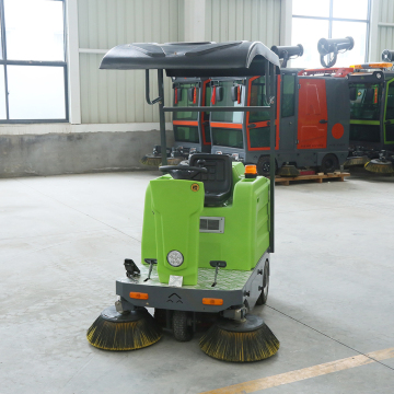 Electric Mini Street Sweeper for Commercial City Road Cleaning