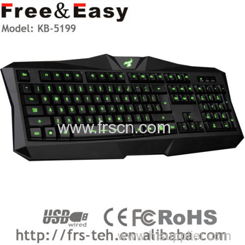 Usb Or Ps/2 Cable Led Computer Game Keyboard 