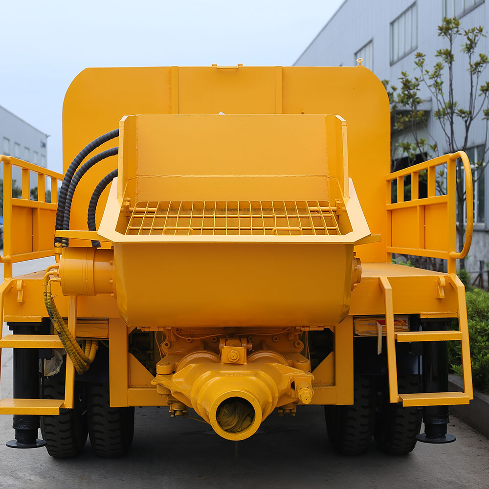 Cement Trailer Hydraulic Portable concrete Pump