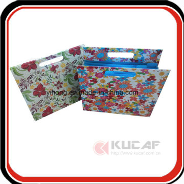 Custom Handmade Printed Paper Cardboard Office Expanding File Folder