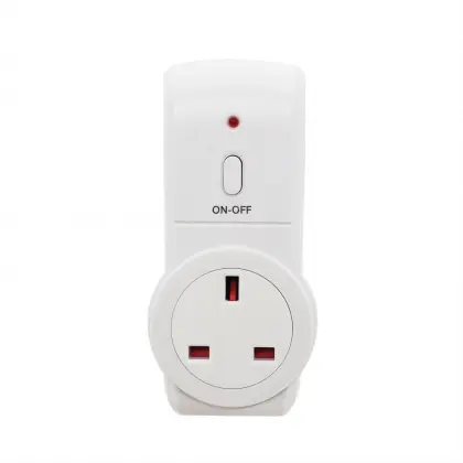 Wireless Remote Switch Socket With UK Plug