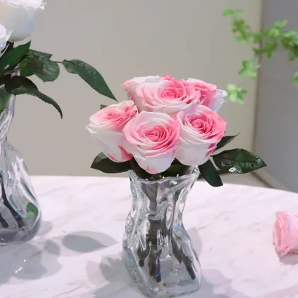 Long-Lasting Preserved Real Roses - Eternal Forever Flowers with Stems