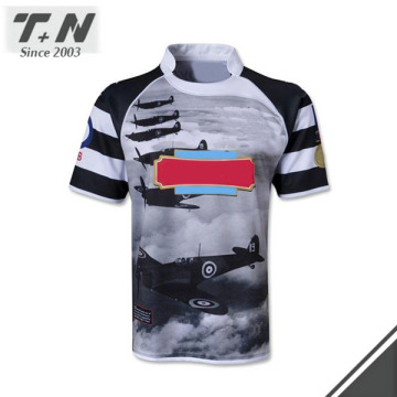 Wholesale Blank Custom Cheap Sublimated Rugby Jersey