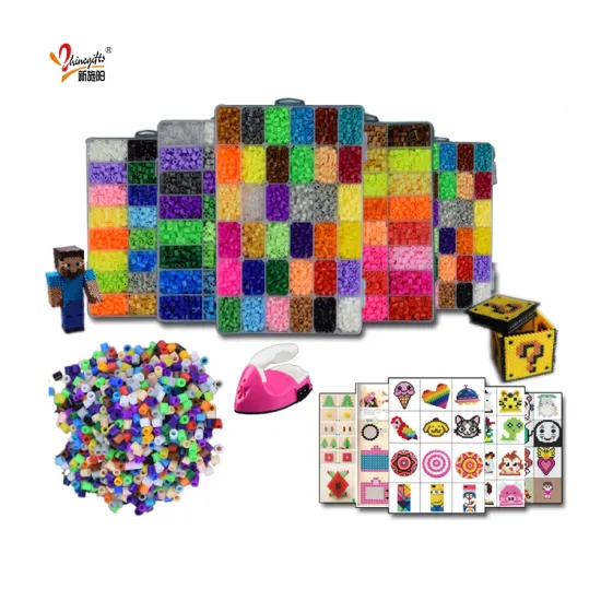 Custom Color Fused Beads: Exploring 200+ Colors in Perler and Hama Beads, Including 5mm Perler Variants