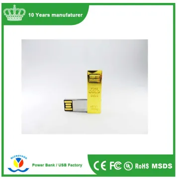 Mini swivel golden bar usb flash disk 2gb pen drive 8gb