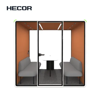 Acoustic Meeting Pods for Busy Offices