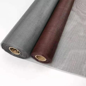 Wholesale Retractable Fly Screens PVC Doors and Windows Brown 48""x100"" Fiberglass Mesh