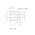 Matrices con piezas de molde redondeadas / en forma de hombro