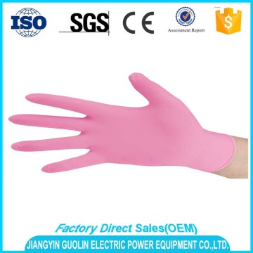 disposable surgical colored latex gloves china manufacture