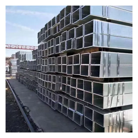 High Quality GI Steel Tube, S235/S275, DX51D Galvanized Steel Square Pipe, 20Ft 3 Inch Pre-Galvanized Steel Pipe Price