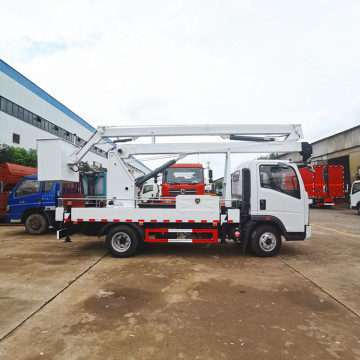 Folding Arm Aerial Work Truck SINOTRUK HOWO 13m
