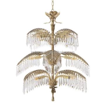 Custom Luxury Hotel Coconut Tree Decorative Chandelier