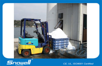 40000kg/24hrs Slurry Ice Machine For Fishing On Ship With Titanium Alloy Evaporator